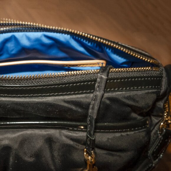 MZ Wallace Small Chelsea Crossbody- Black with Gold Hardware New Never Used - Picture 6 of 16